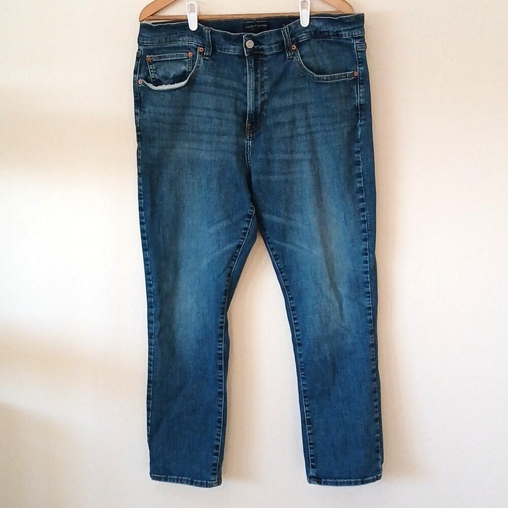 Lucky Brand Men's 410 Athletic Straight Fit Jean Stretch Denim Size 38x30